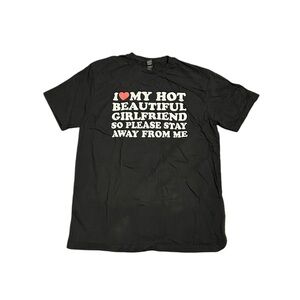 Gildan Black Graphic Men's T-Shirt